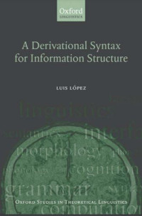 Image of A Derivational Syntax for Information Structure