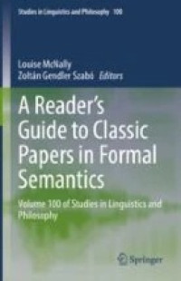 Image of A Reader's Guide to Classic Papers in Formal Semantics