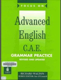 Image of ADVANCED ENGLISH C.A.E GRAMMAR PRACTICE REVISED AND UPDATED
