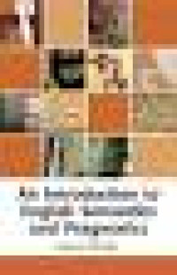 Image of An Introduction to English Semantics
and Pragmatics