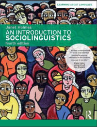 Image of An introduction to sociolinguistics