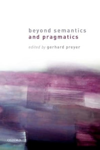 Image of Beyond Semantics and Pragmatics