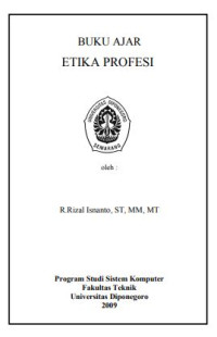 Image of BUKU AJAR ETIKA PROFESI