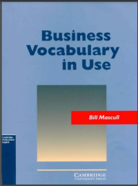 Image of Business Vocabulary in Use
