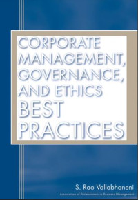 Image of CORPORATE MANAGEMENT, GOVERNANCE, AND ETHICS BEST PRACTICES