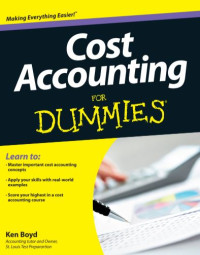 Image of Cost Accounting For Dummies