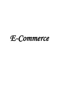 Image of E-Commerce