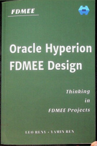 Image of FDMEE - Oracle Hyperion FDMEE Design (Thinking in FDMEE Projects)