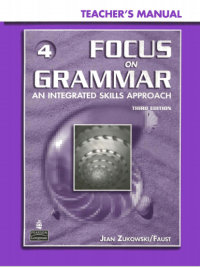 Image of Focus on Grammar 4 : An Integrade Skills Approach