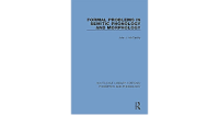 Image of FORMAL PROBLEMS IN SEMITIC PHONOLOGY AND MORPHOLOGY