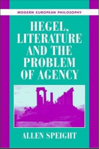 Image of HEGEL LITERATURE AND THE PROBLEM OF AGENCY
