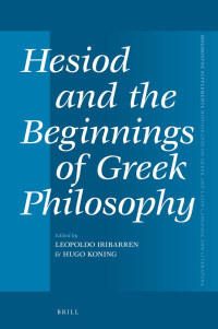 Image of Hesiod and the Beginnings of Greek Philosophy