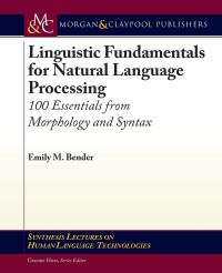 Image of Linguistic Fundamentals for Natural Language Processing II