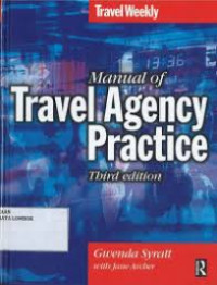 Image of Manual of Travel Agency Practice