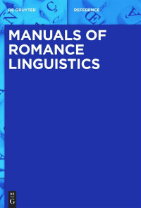 Image of Manuals of Romance Linguistics