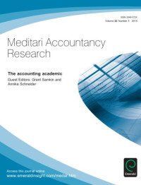 Image of MEDITARI ACCOUNTING RESEARH