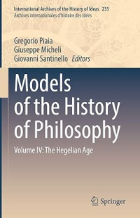 Image of Models of the History of Philosophy