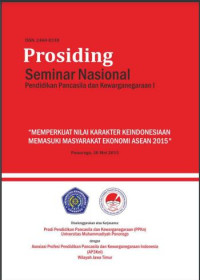 Image of PENDIDIKAN PANCASILA DAN KEWARGANEGARAAN I