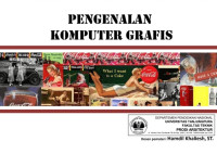Image of Pengenalan Komputer Grafis