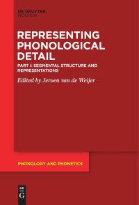 Image of Representing Phonological Detail