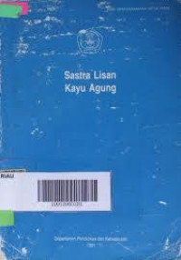 Image of Sastra Lisan Kayu Agung
