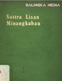 Image of Sastra Lisan Minangkabau