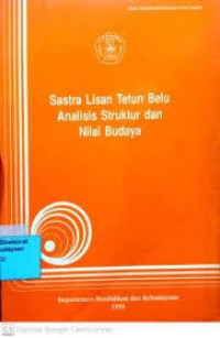 Image of Sastra Lisan Tetun Belu Analisis Struktur dan Nilai Budaya