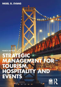 Image of Strategic Management for Tourism, Hospitality and Events