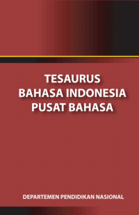 Image of Tesaurus Bahasa Indonesia Pusat Bahasa
