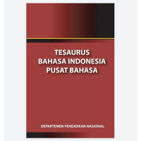 Image of TESAURUS BAHASA INDONESIA PUSAT BAHASA