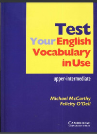 Image of Test Your English Vocabulary inUse