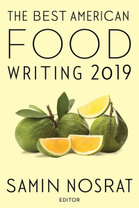 Image of The Best American Food Writing 2019