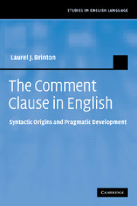 Image of The Comment Clause in English