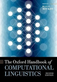 Image of The Oxford Handbook of COMPUTATIONAL LINGUISTICS