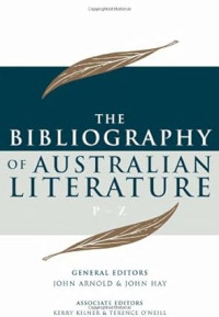 Image of THE

BIBLIOGRAPHY OF AUSTRALIAN LITERATURE