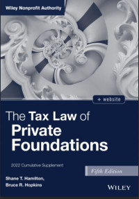 Image of The Tax Law of Private Foundations