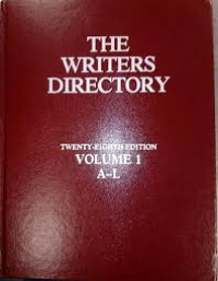 Image of THE WRITERS DIRECTORY 2011