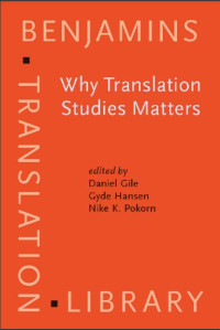Image of Why Translation Studies Mattrers