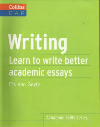 Image of Writing  Learn to Write Better Academic Essays